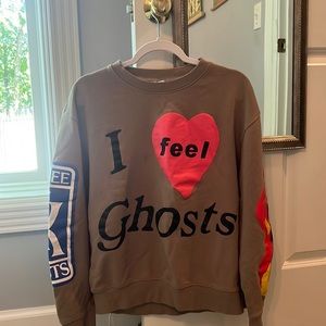 Lucky me! I feel ghosts crewneck Kanye x Kid Cudi